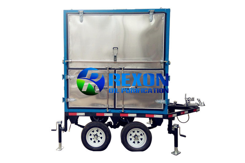 Cheap Double Axle Mobile Type Transformer Oil Purifier ZYD - M - 100 6000LPH for sale