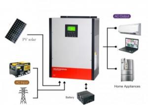 China Low Frequency Off Grid Hybrid Solar System 3KVA 2.4KW For Smart House on sale