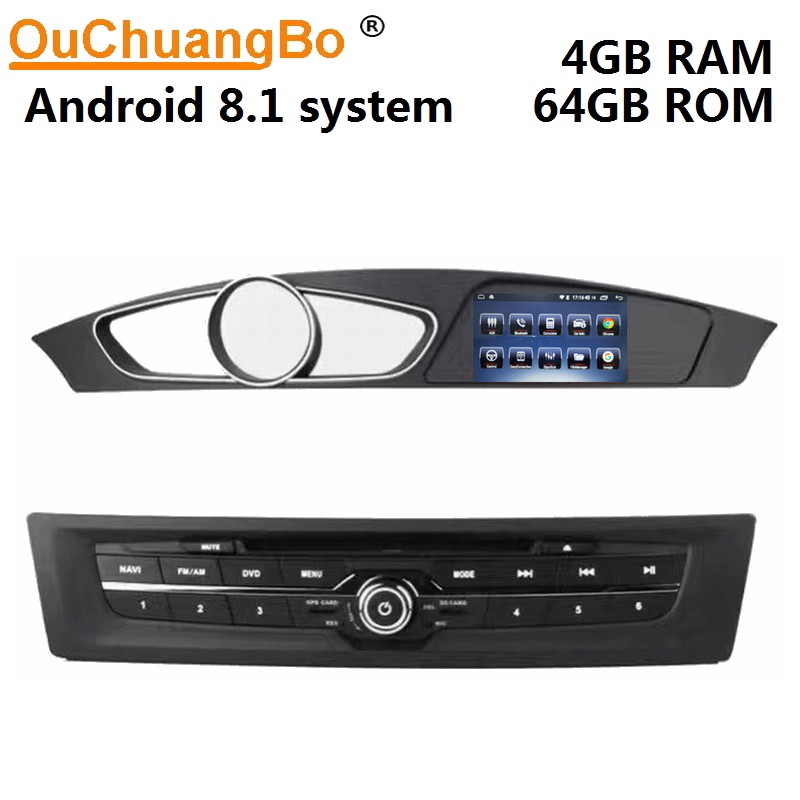 China Ouchuangbo car gps bluetooth radio for Roewe 550 2013 support android 8.1 USB  digital TV 1080 video on sale