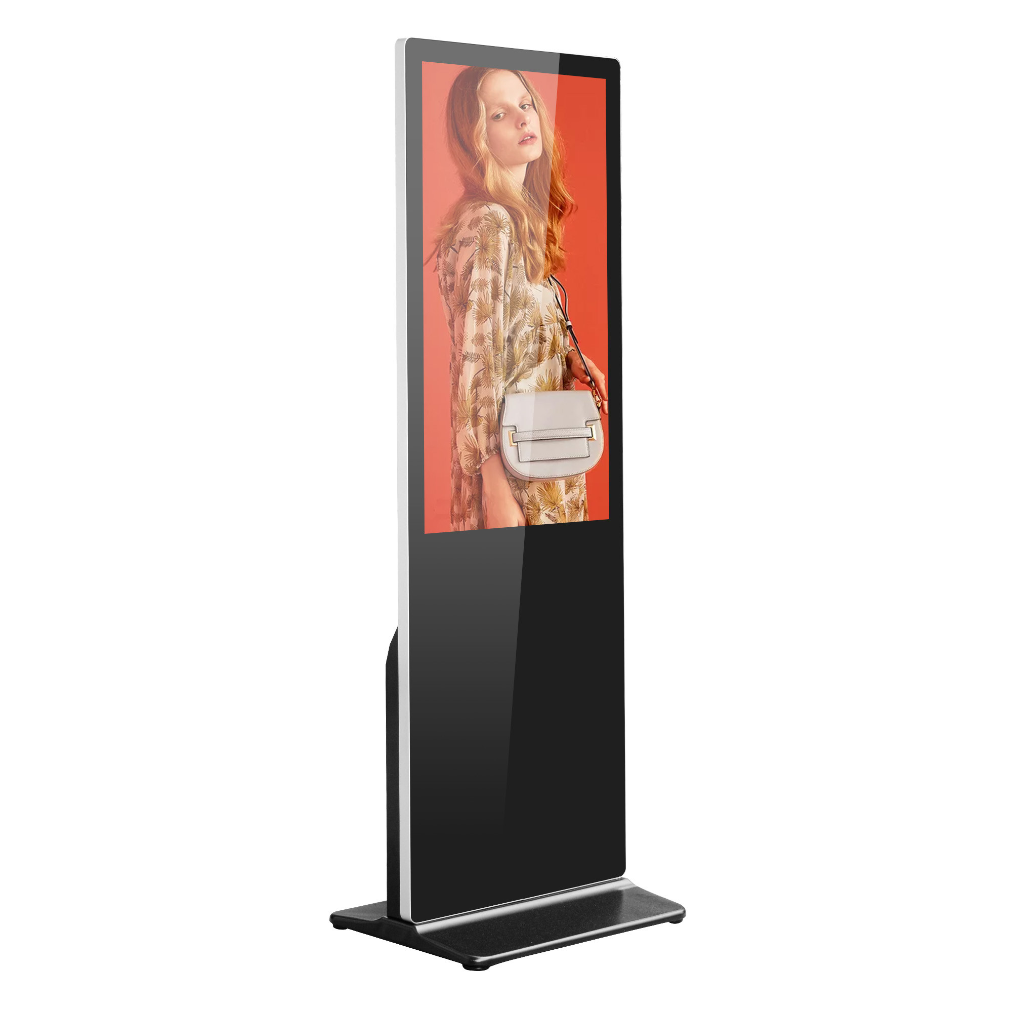 Best 8ms 1500/1 Airport Floor Stand Digital Signage 50000hrs Support MP4 wholesale