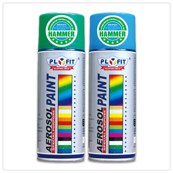 Fast Dry 400ml Acrylic Spray Paint / High Coverage Hammer Spray Paint