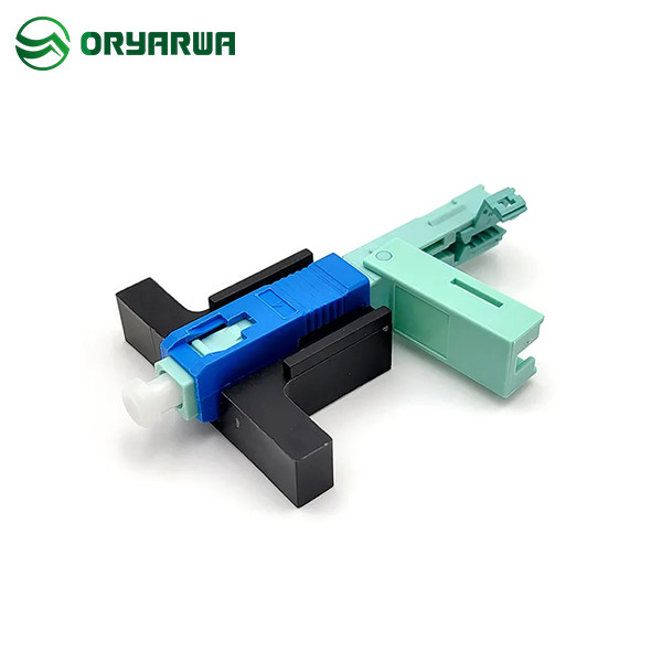 China FTTH FTTA Fiber Optic Fast Connector SC UPC L13 60mm Length ISO9001 on sale