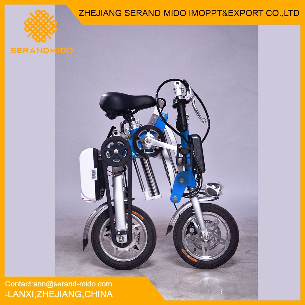 China 2015 powerful excellent foldable 12" small electric bicycle E bike with aluminum electric bike on sale