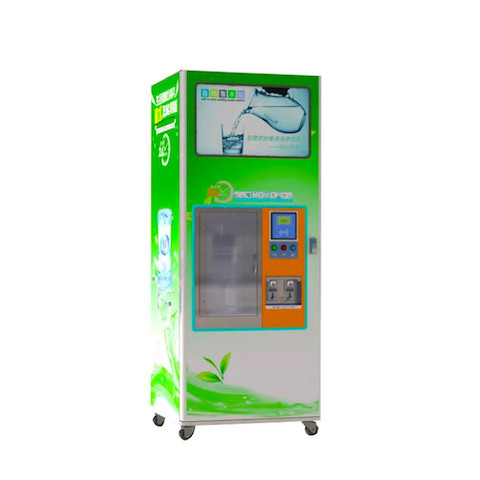 China Reverse Osmosis Drinking Water Vending Machine Coin Operated With 9 Stages Filtration on sale