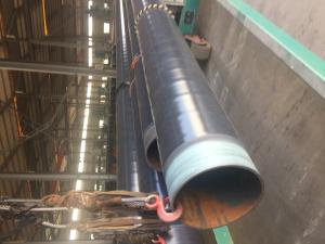Best DN 500 ASTM A106 Coated Steel Pipe CSA Z245.21 3L PE Coating Bevelled End wholesale