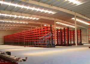 China Q235B Steel Cantilever Storage Racks , Selectivity Heavy Duty Cantilever Racking on sale