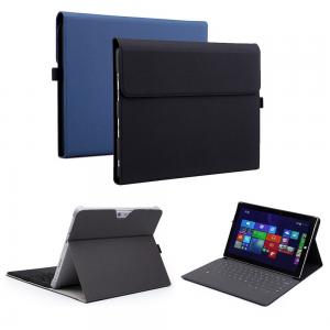 China Microsoft Surface Pro 4 Case, PU Leather Folio Protective Stand Cover for Surface Pro 2017/Pro 4 with Pen Holder on sale