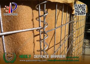 China Military Defensive Gabion Barrier with Heavy Duty Geotextile Cloth | China Supplier on sale