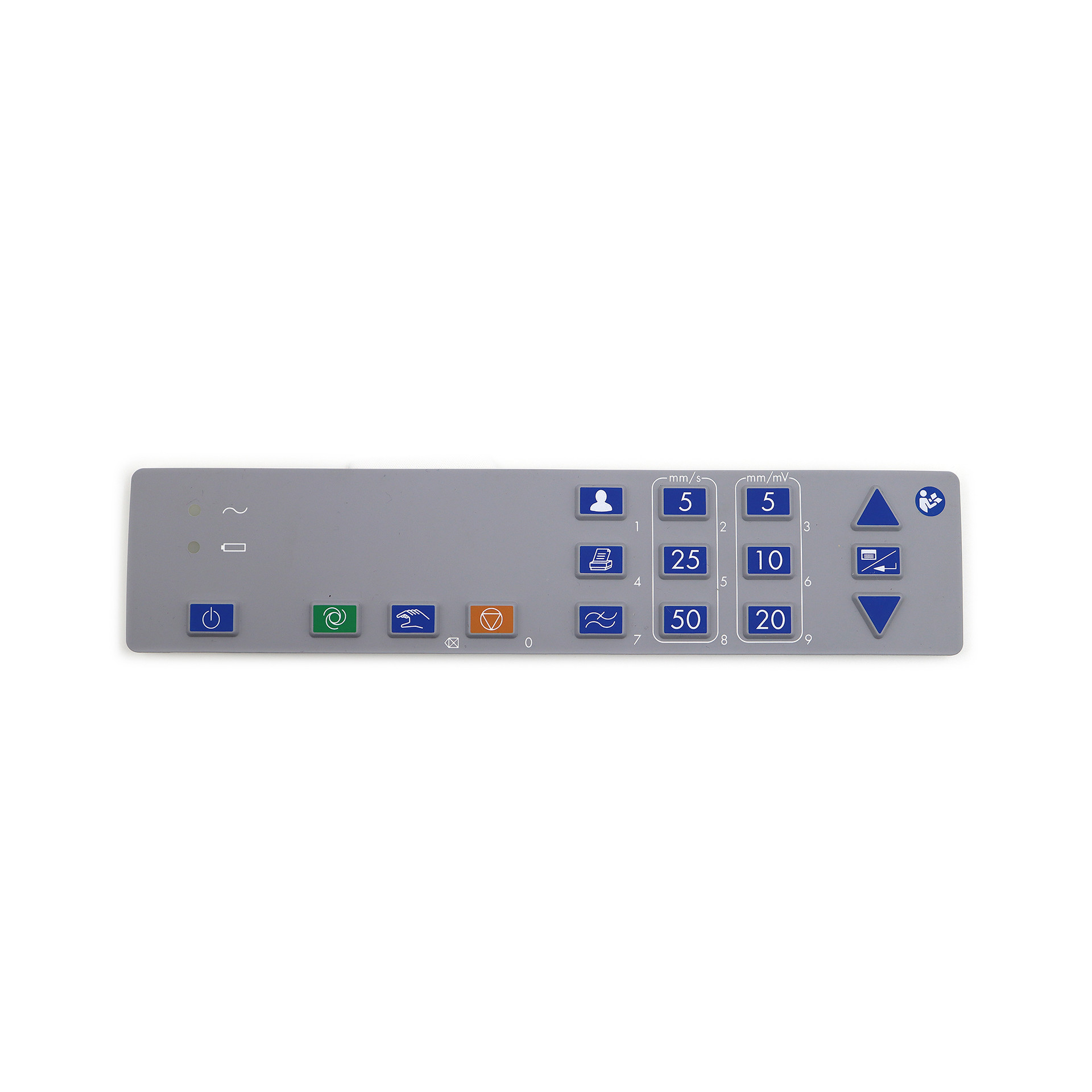 China Opaque White Custom Silicone Rubber Keypads With Matt PU Coating​ on sale