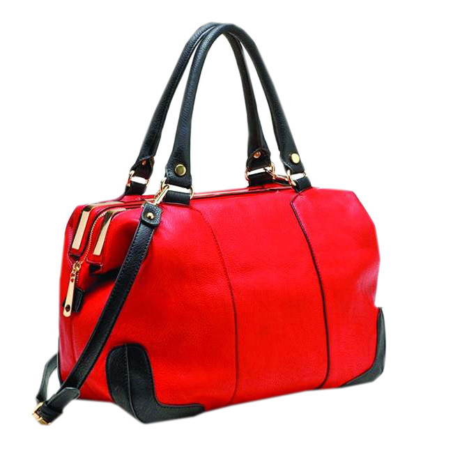 China Chritsmas Red Leather Tote Bags Festival Handbags HD24-045 on sale