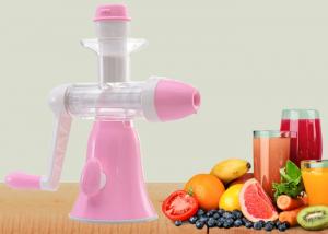 Small Size Screw Squeeze Manual Juice Maker Ice Cream Maker Power Free