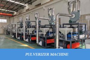 Higher Output Plastic Grinding Pvc Pulverizer Machine Energy - Saving