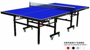 China Top Quality Sport Equipment Single Folding Indoor MDF Table Tennis Tables For Sale on sale