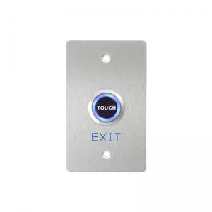 China Scratch - Resistant Touch Sensitive Button To Exist , Access Control Push Button With LED Light on sale