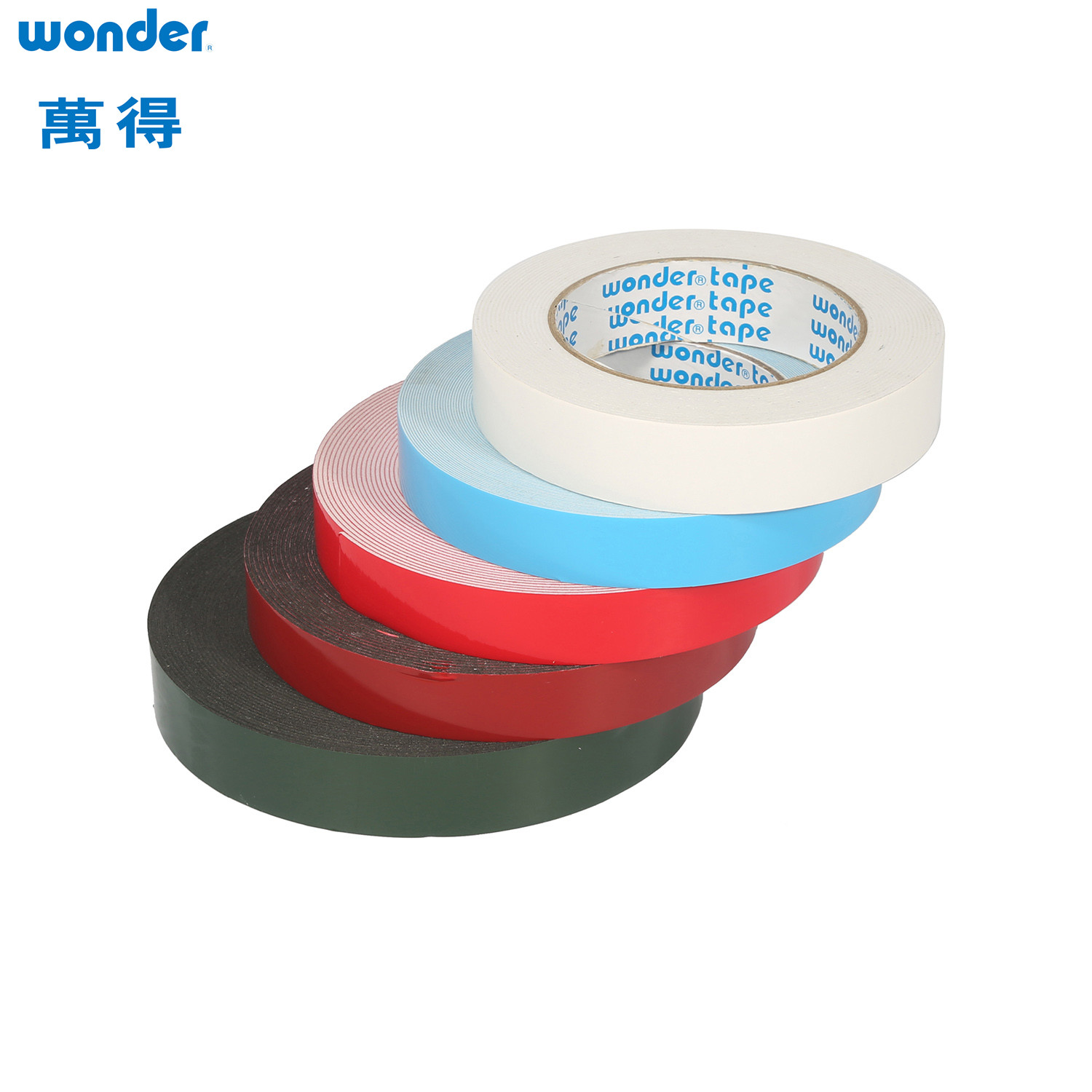 China Fasten Use Self Stick Foam Strips , 12mm  Width Polyethylene Foam Tape on sale