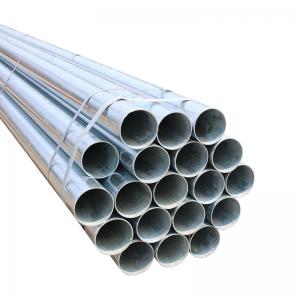 China Zinc Galvanized Steel Pipe Round For Building Material Q235 30 Mm on sale
