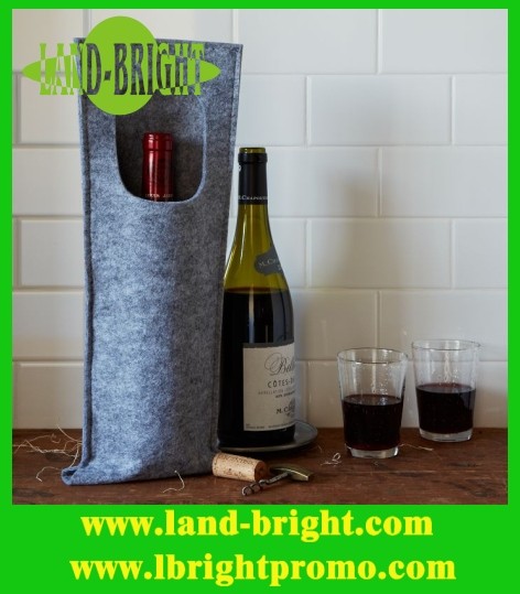 China 2013 fashional felt wine bottle holder on sale
