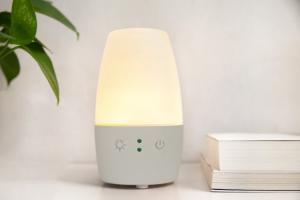 Best Glass Essential Oil Diffuser Ultrasonic Aroma Diffuser Humidifier With Bamboo Base wholesale