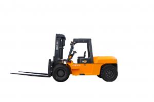 Best Small Turning Radius 10 Ton Forklift , Large Capacity Industrial Counterbalance Forklifts Heavy Equipment Forklift wholesale