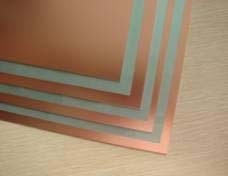 China High thermal conductivity ceramic aluminum copper clad AL CCL high thermal conductivity and breakdown voltage green film on sale