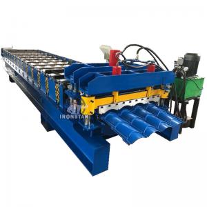 Customizable 828mm Tile Roll Forming Machine Glazed Tile Making Machine