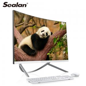 China 27inch 1TB HDD Curved Desktop Computer FHD Touch Screen on sale
