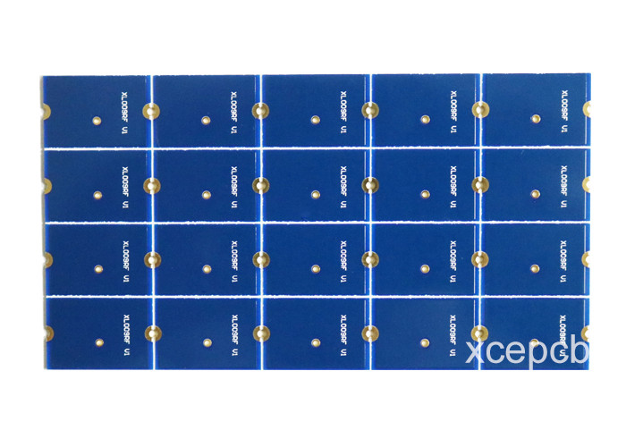 Best Blue Rogers Half Hole Custom PCB Boards Using Special RO3203 Raw Material 1 - 16 Layer wholesale