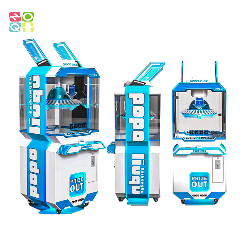 China Space Rabbit Snacks Toys Vending Game Machine Clip Prize Game Machine on sale