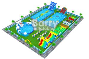 China Professional Inflatable Water Park Business Plan / Water Park Design Build on sale