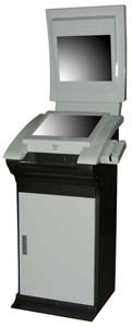 Cheap TD17 dualscreen touchscreen credit card payment kiosk for sale