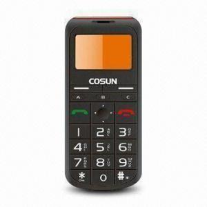China Senior Mobile Phone with Alarm Function and SOS Button in Rear on sale