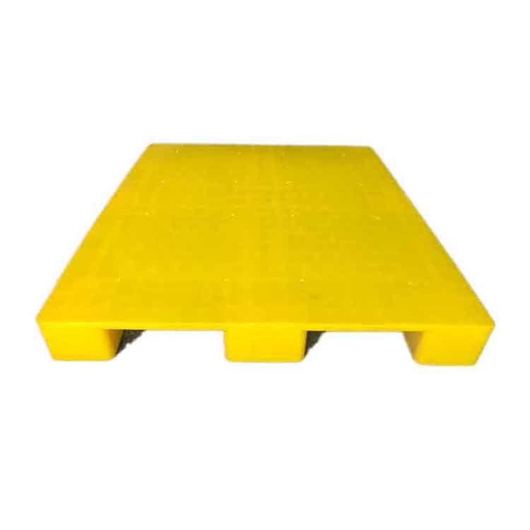 China Warehouse PP Rackable Yellow Plastic Pallets 1200 X 1000 on sale