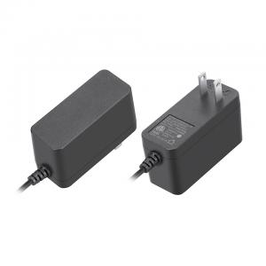 China 1 Year 5-36w Wall Mount Ac Adapters Short Circuit Protection on sale