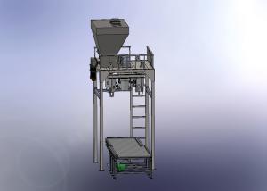 400kg~1500kg Jumbo Bag Packing Machine For Fluorspar Concentrate Powder