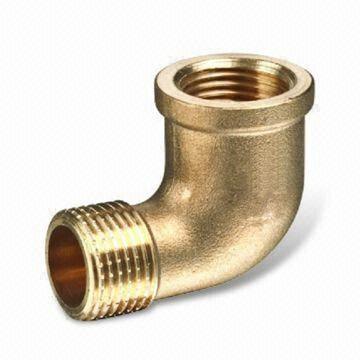 Cheap Brass Threaded Fitting for Copper Pipes, CE Certified for sale