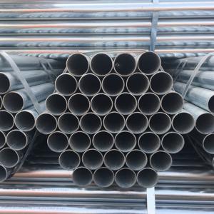 China Round Hot Dip Galvanized Steel Pipe 1.5-70mm Erw For Greenhouse Building Const on sale