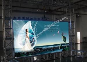 China Advertising P7.62 Full color LED display / indoor led screen with VMS Video Processor on sale