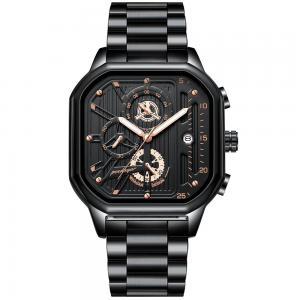 China Stainless Steel Quartz Wrist Watch Designed with Pointer Display on sale