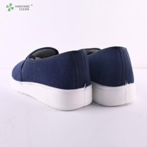 Best Breathable Blue Anti Static Anti Static Shoes , ESD PVC Work Shoes Unisex Design wholesale