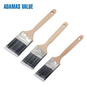 China Paint brush long handles,angled paint brush,paint brush filament with long wooden handle on sale