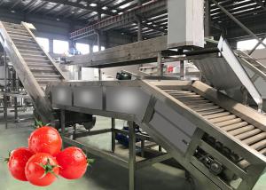 Best Food Grade SS304 Tomato Crushing Machine Tomato Paste Processing Line 12 Months Warranty wholesale