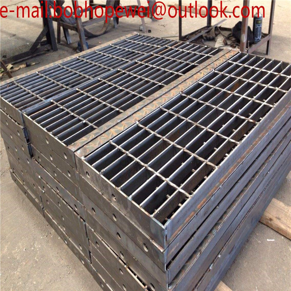 aluminum catwalk material/exterior floor grates/steel bar grating stair treads/steel bar grating price/4*8 metal grate