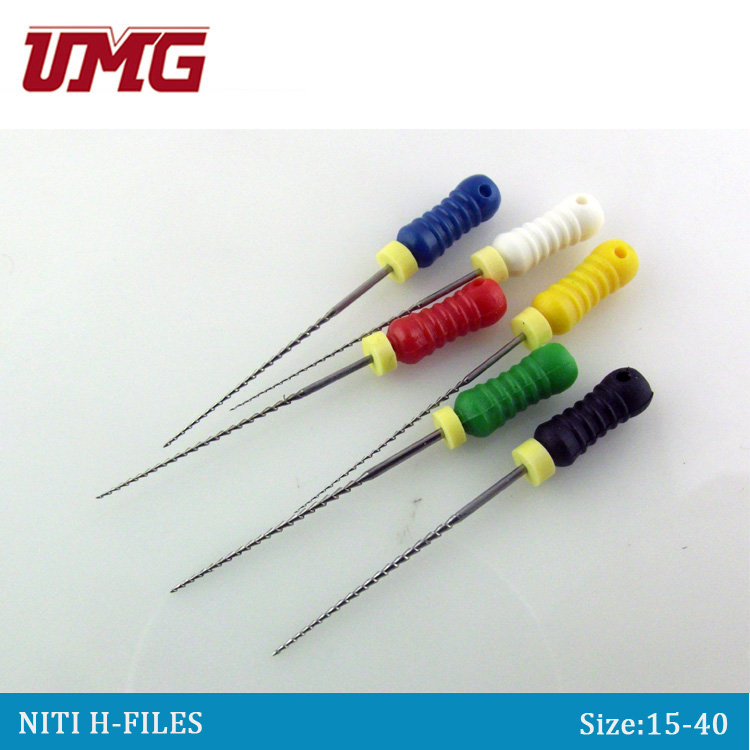China Hand Used NITI H-Files Dental Rotary files/instruments on sale