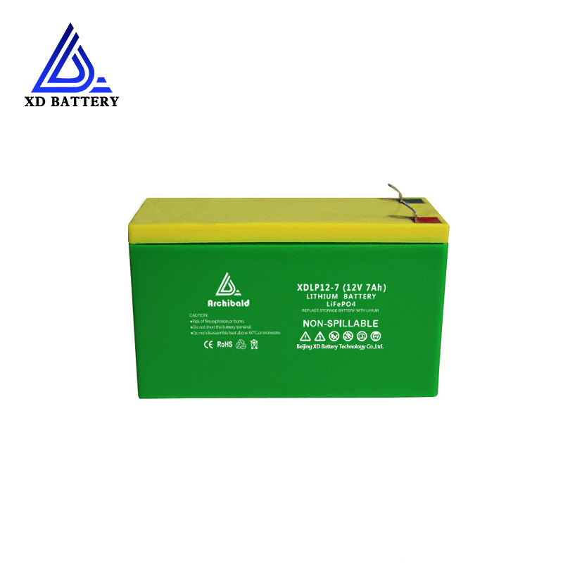 Buy cheap Nominal Capacity Lipo Lifepo4 12v 7ah Lithium Ion Battery With BMS from wholesalers