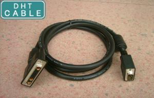 China High Speed Custom Cable Assemblies 13W3 Female To HD15 Male Pinning Adapter on sale