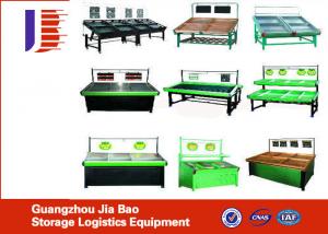 China Custom Vertical Metal Fruit And Vegetable Rack Light Duty Racking System on sale