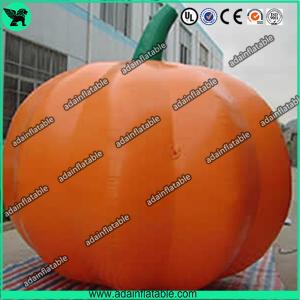 Best Advertising Inflatable Vegetable Model 3m Oxford Inflatable Pumpkin Replica wholesale