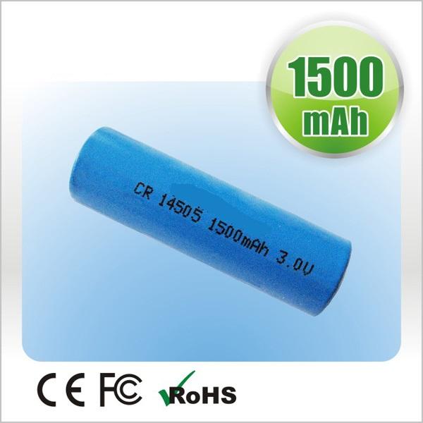 CR14505 AA Li-Mno2 Battery 1600mAh 3.0V Primary Lithium Battery Cell Smart Home