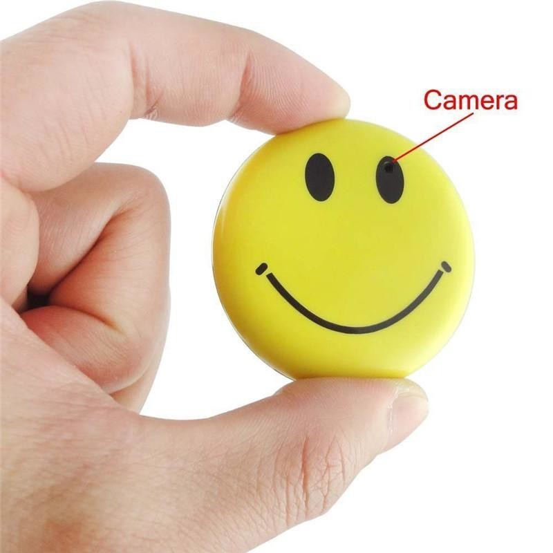 China Smile Face Spy Camera Mini DVR Video Recorder Hidden Camcorder Covert Cam DV New on sale