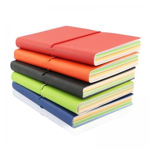 Best 105x148mm 80gsm Recycled Paper Notebook Travel Journal 40pcs/ctn wholesale